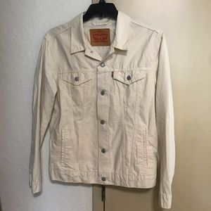 Levi’s White Denim Buttondown